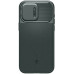 Чохол Spigen для Apple iPhone 15 Pro Max Optik Armor MagFit Abyss, Green