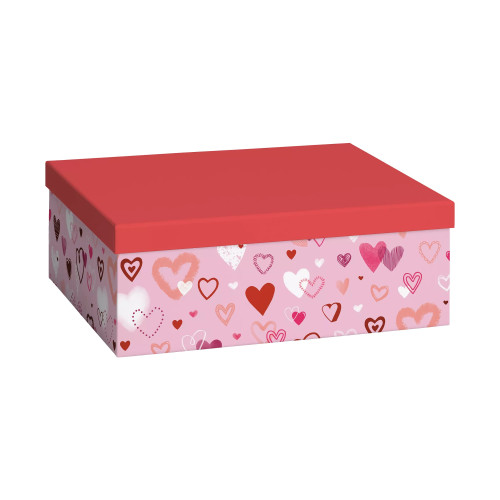 Коробка подарункова Amaia 24×12×33 см Rose/Red