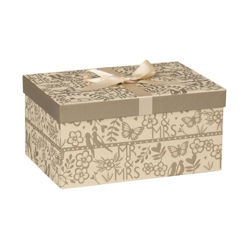 Коробка подарункова Anouk 16,5×12×24 см Light Brown/Gold