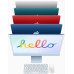 Моноблок Apple iMac 24"Retina 4.5K 256GB 7GPU Green 2021