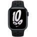 Ремінець Apple Watch 41mm Black/Black Nike Sport Band