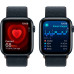 Смартгодинник Apple Watch SE GPS 44mm Midnight Aluminium Case with Midnight Sport Loop