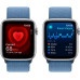 Смартгодинник Apple Watch SE GPS 44mm Silver Aluminium Case with Winter Blue Sport Loop