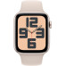 Смартгодинник Apple Watch SE GPS 44mm Starlight Aluminium Case with Starlight Sport Band – M/L