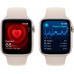 Смартгодинник Apple Watch SE GPS 44mm Starlight Aluminium Case with Starlight Sport Band – M/L