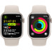 Смартгодинник Apple Watch Series 9 GPS 41mm Starlight Aluminium Case with Starlight Sport Band – M/L
