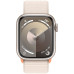 Смартгодинник Apple Watch Series 9 GPS 41mm Starlight Aluminium Case with Starlight Sport Loop