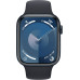 Смартгодинник Apple Watch Series 9 GPS 45mm Midnight Aluminium Case with Midnight Sport Band – S/M