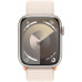 Смартгодинник Apple Watch Series 9 GPS 45mm Starlight Aluminium Case with Starlight Sport Loop