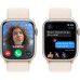 Смартгодинник Apple Watch Series 9 GPS 45mm Starlight Aluminium Case with Starlight Sport Loop
