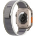 Смартгодинник Apple Watch Ultra 2 GPS + Cellular, 49mm Titanium Case with Green/Grey Trail Loop – M/L