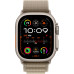 Смартгодинник Apple Watch Ultra 2 GPS + Cellular, 49mm Titanium Case with Olive Alpine Loop – Large