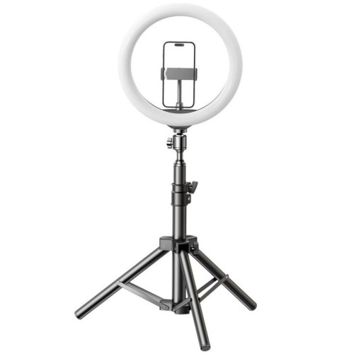 Набір для блогера RTAKO ZJ-ZBT01 Live Streaming Stand with Ring Light and Floor Tripod (6942063215400)