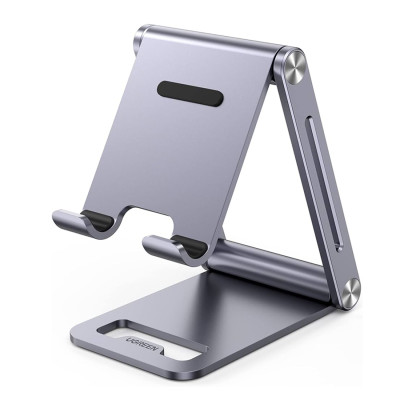 Підставка для мобільного пристрою UGREEN LP678 Foldable Multi-Angle Phone Stand Grey (15608)
