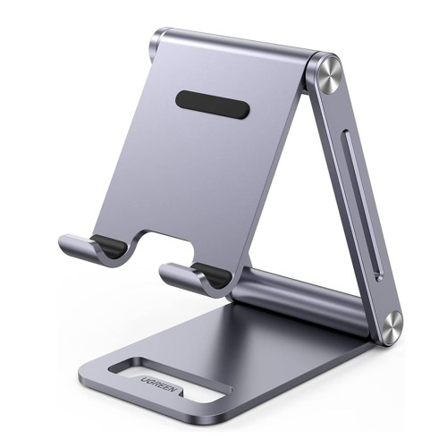 Підставка для мобільного пристрою UGREEN LP678 Foldable Multi-Angle Phone Stand Grey (15608)